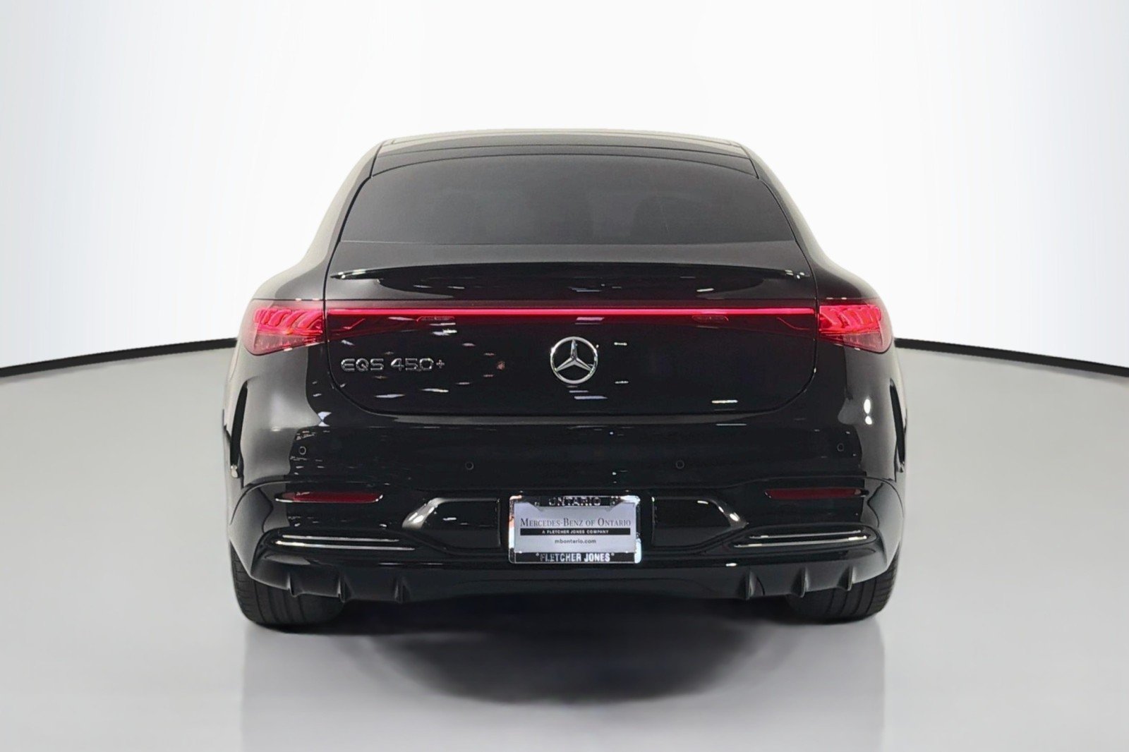 Certified Used 2023 Obsidian Black Metallic Mercedes-Benz EQS 450+ image 4