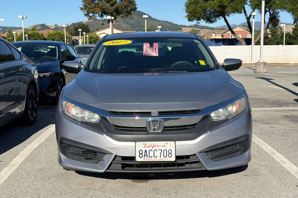 Used 2017 Lunar Silver Metallic Honda LX image 2