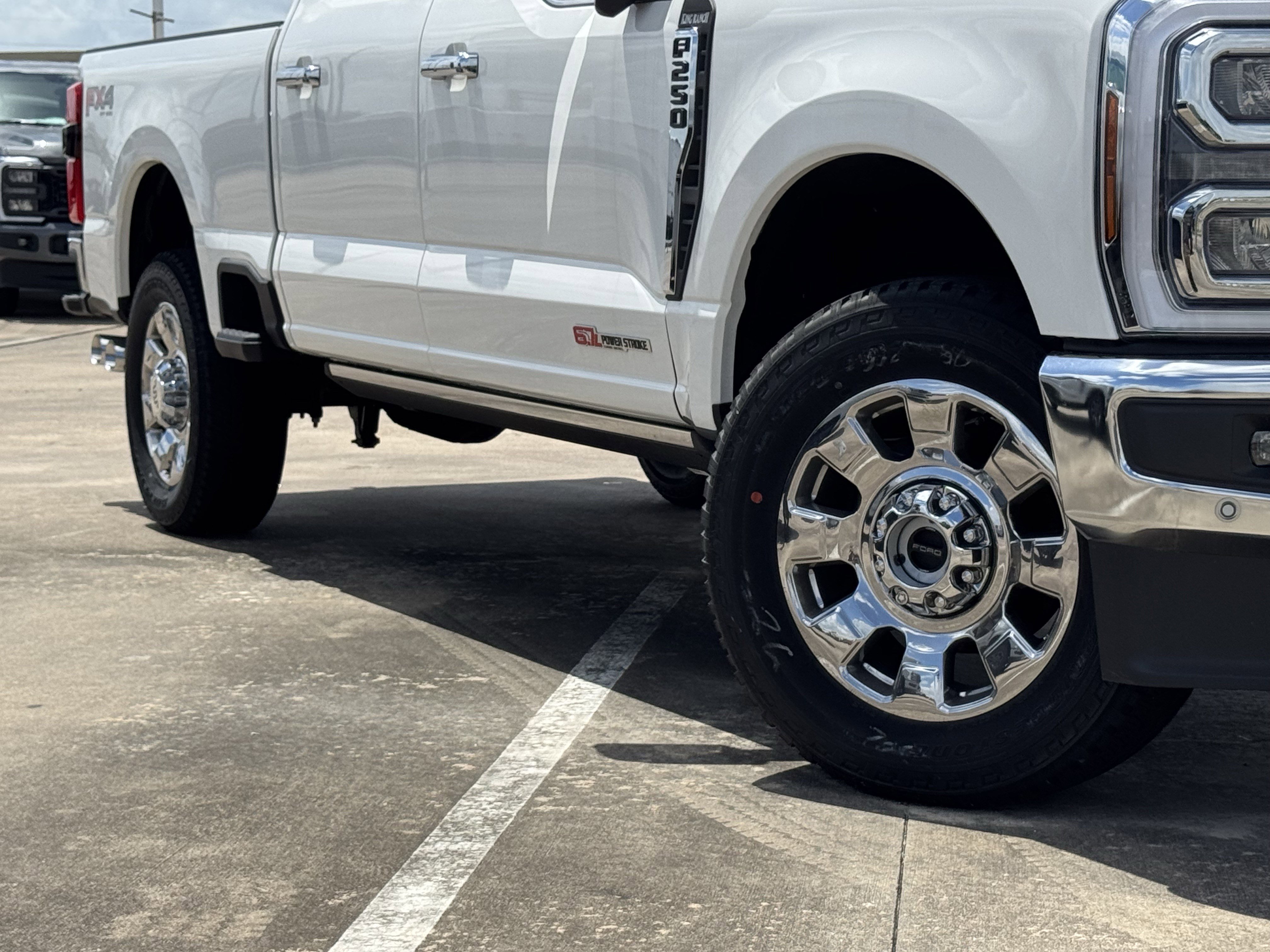 New 2026 Star White Metallic Tri-Coat Ford King Ranch image 11
