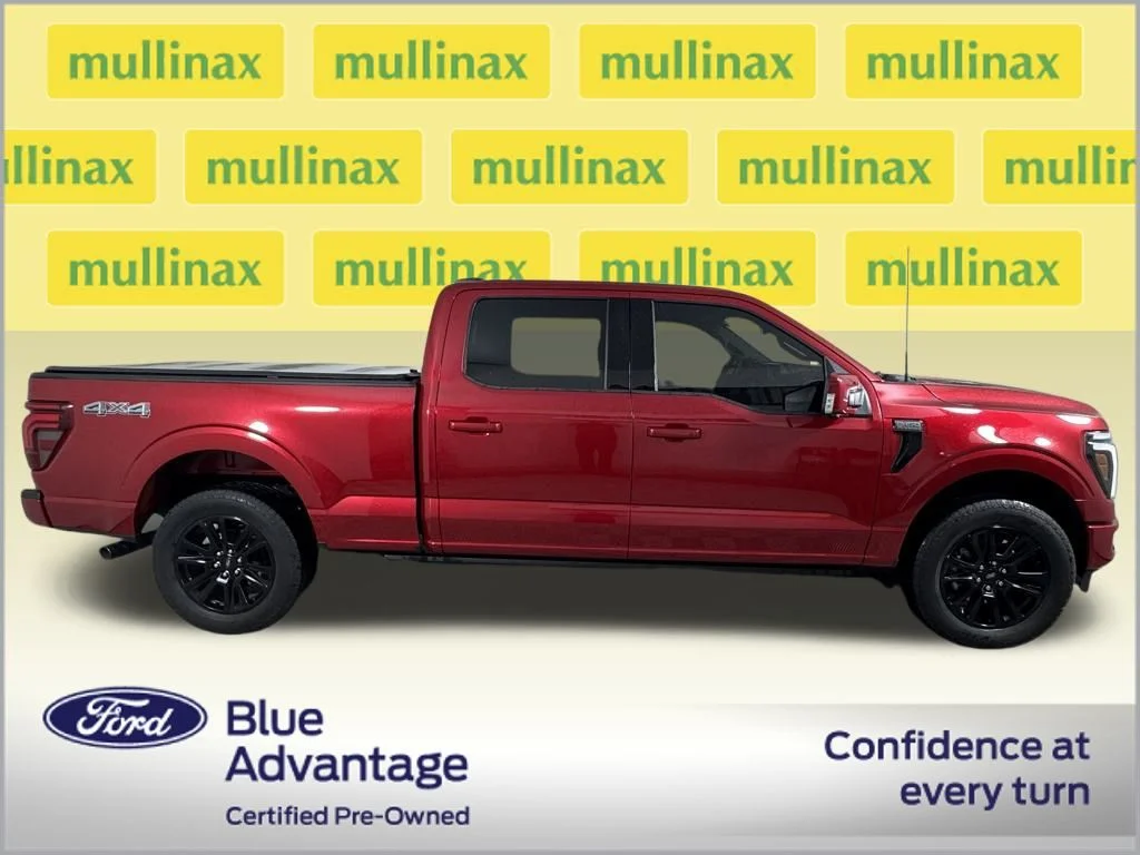 Certified Used 2025 Red Ford Platinum image 2