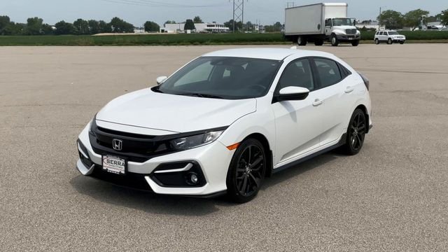 Used 2021 Platinum White Pearl Honda Sport image 4