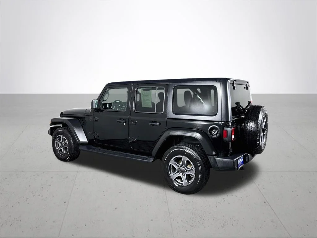 Used 2022 Black Jeep Unlimited Sport S image 8