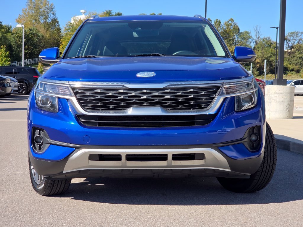 Used 2021 Neptune Blue Kia EX image 3