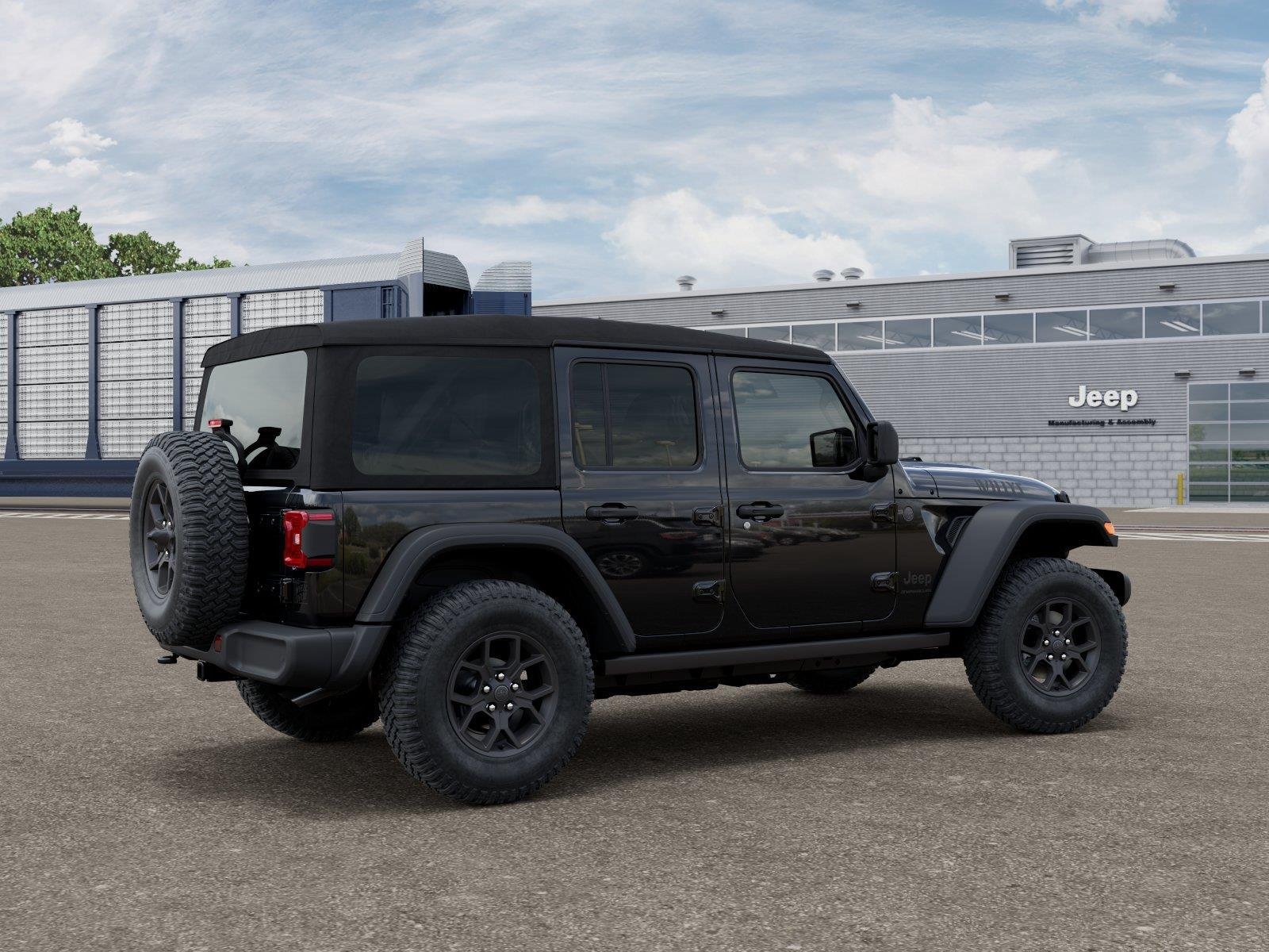 New 2027 Black Clear-Coat Exterior Paint Jeep Willys image 4
