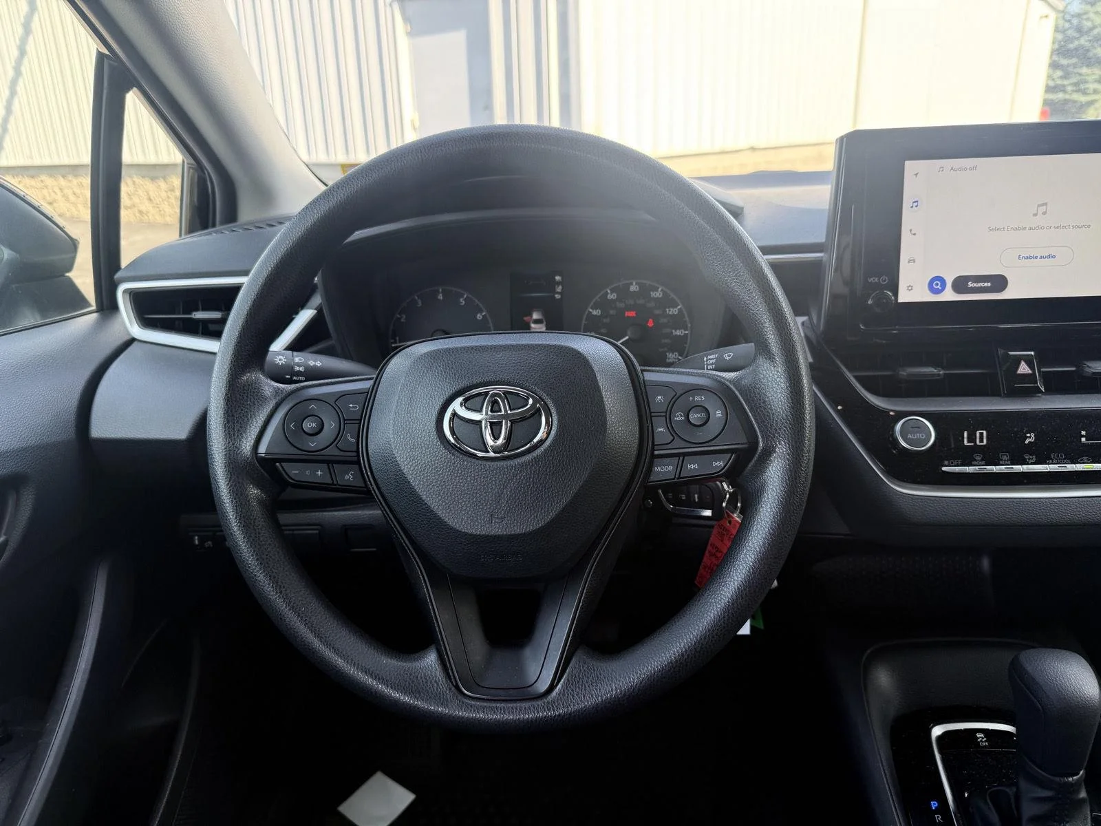 Used 2023 Midnight Black Metallic Toyota LE image 7