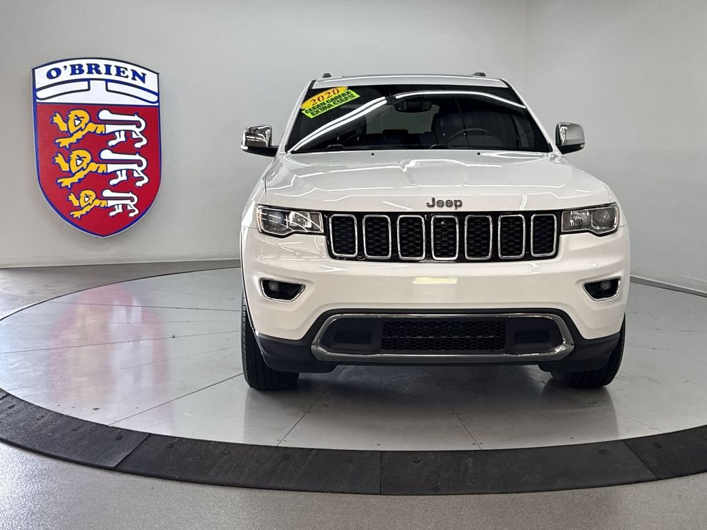 Used 2020 Bright White Clearcoat Jeep Limited image 10