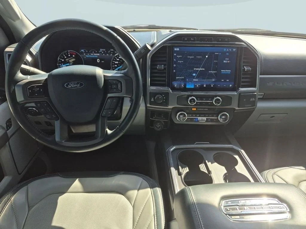 Used 2022 Blue Metallic Ford Limited image 24