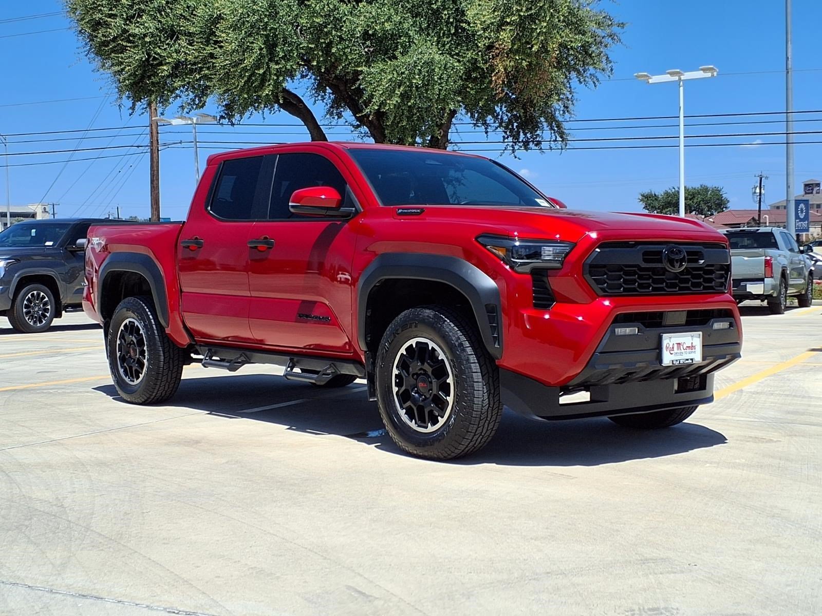Used 2024 SUPERSONIC RED Toyota TRD OFF ROAD HYBR image 3