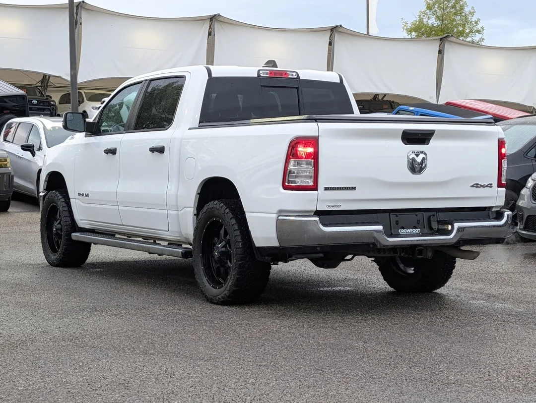 Used 2023 White RAM Big Horn - - 4x4 - 3.6L Pentastar V6 - Crew Cab - 12 Uconnect Display - Backup Camera & More! image 6