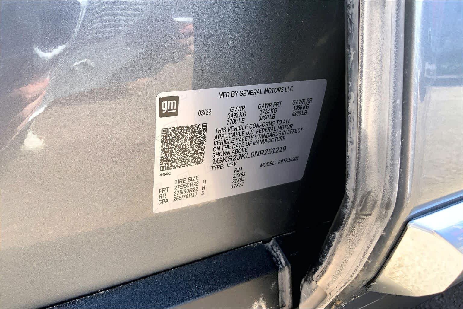 Used 2022 Satin Steel Metallic GMC Denali image 37