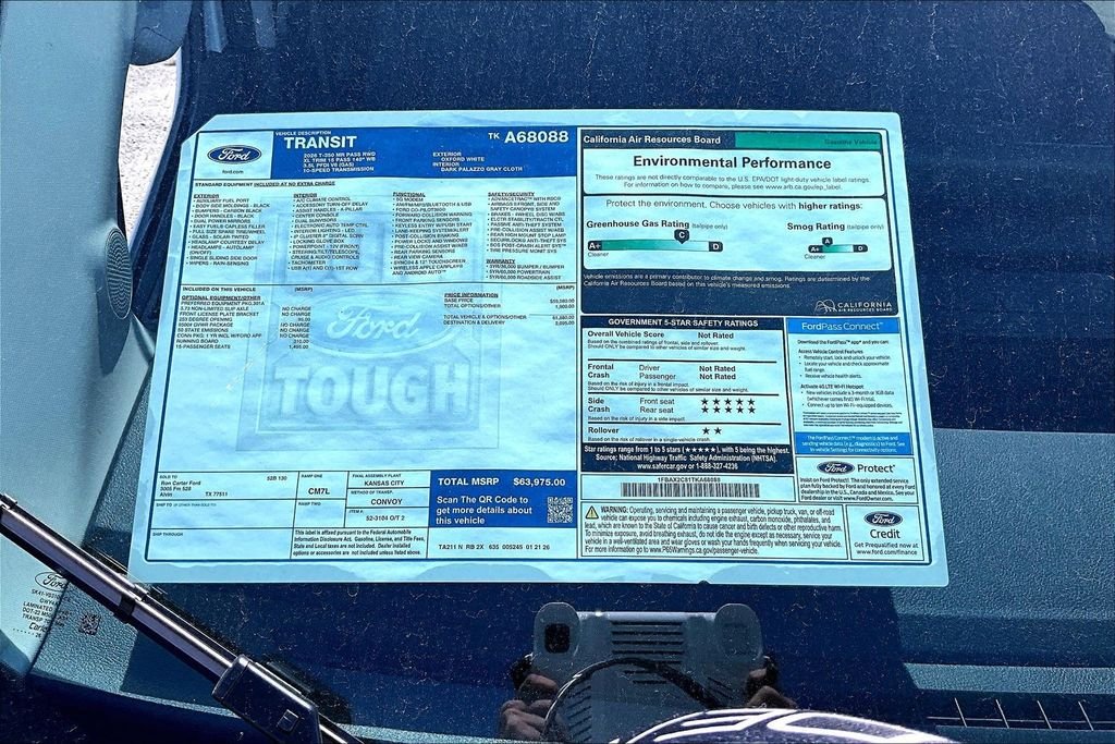 New 2026 Ford Transit-350 XL Passenger Van