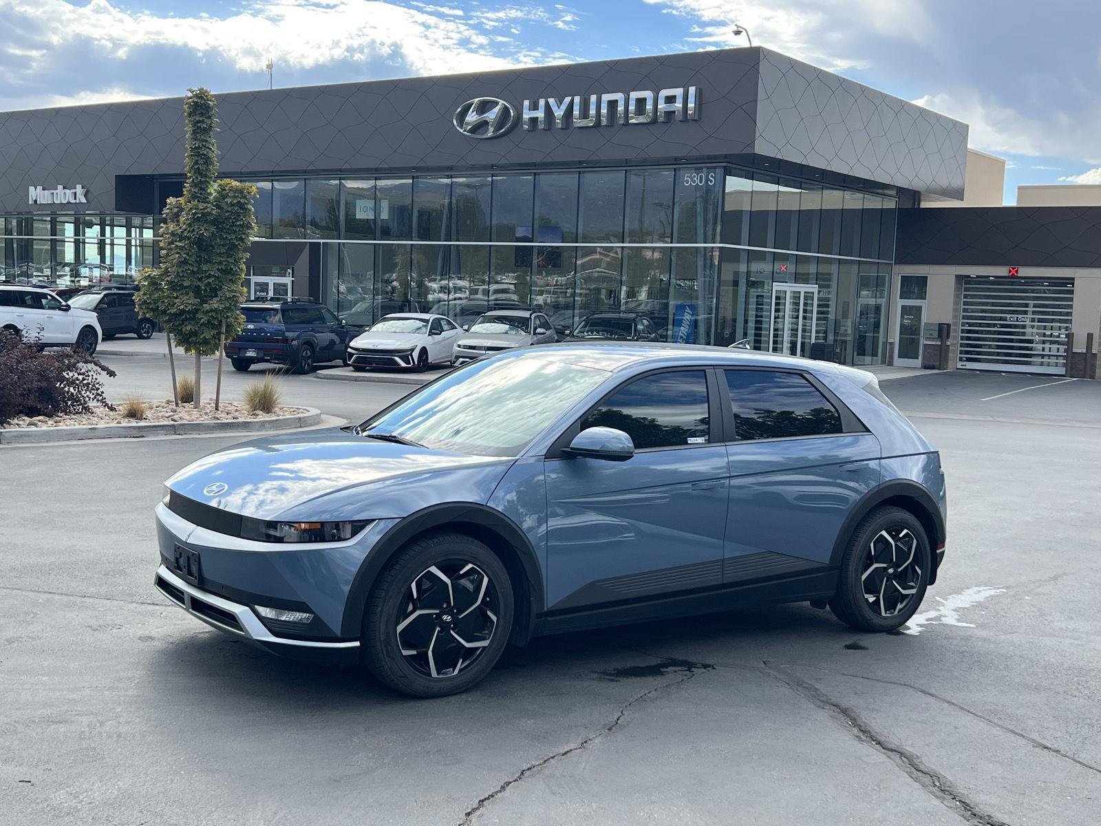 Certified Used 2024 Lucid Blue Hyundai SEL image 1