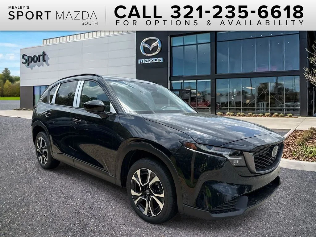 New 2026 Jet Black Mica Mazda 2.5 S Preferred AWD image 1