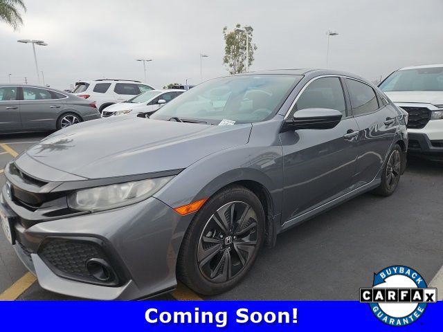 Certified Used 2018 Gray Honda EX image 1