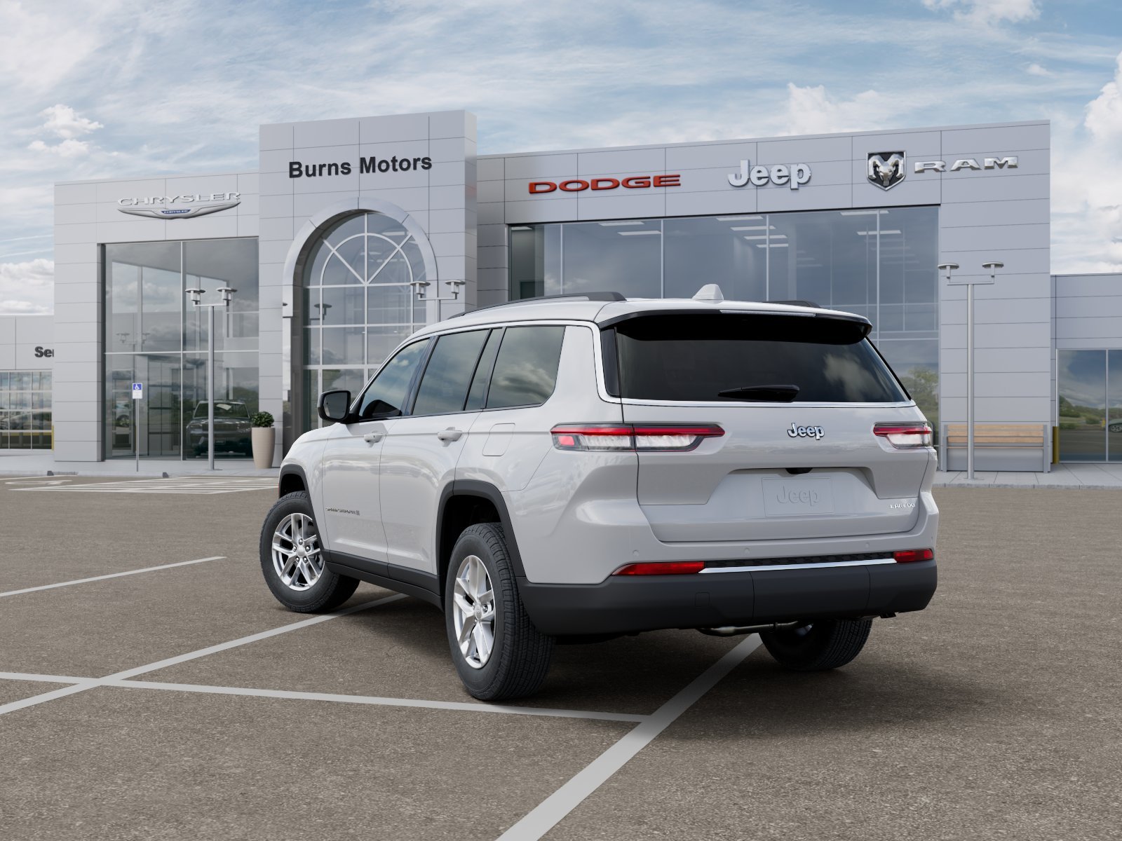 New 2026 Bright White Clear-Coat Exterior Paint Jeep Laredo X image 29