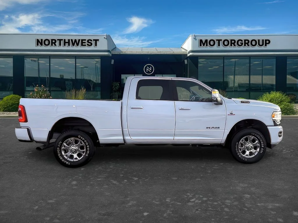 Used 2024 Bright White Clearcoat Ram Laramie image 8