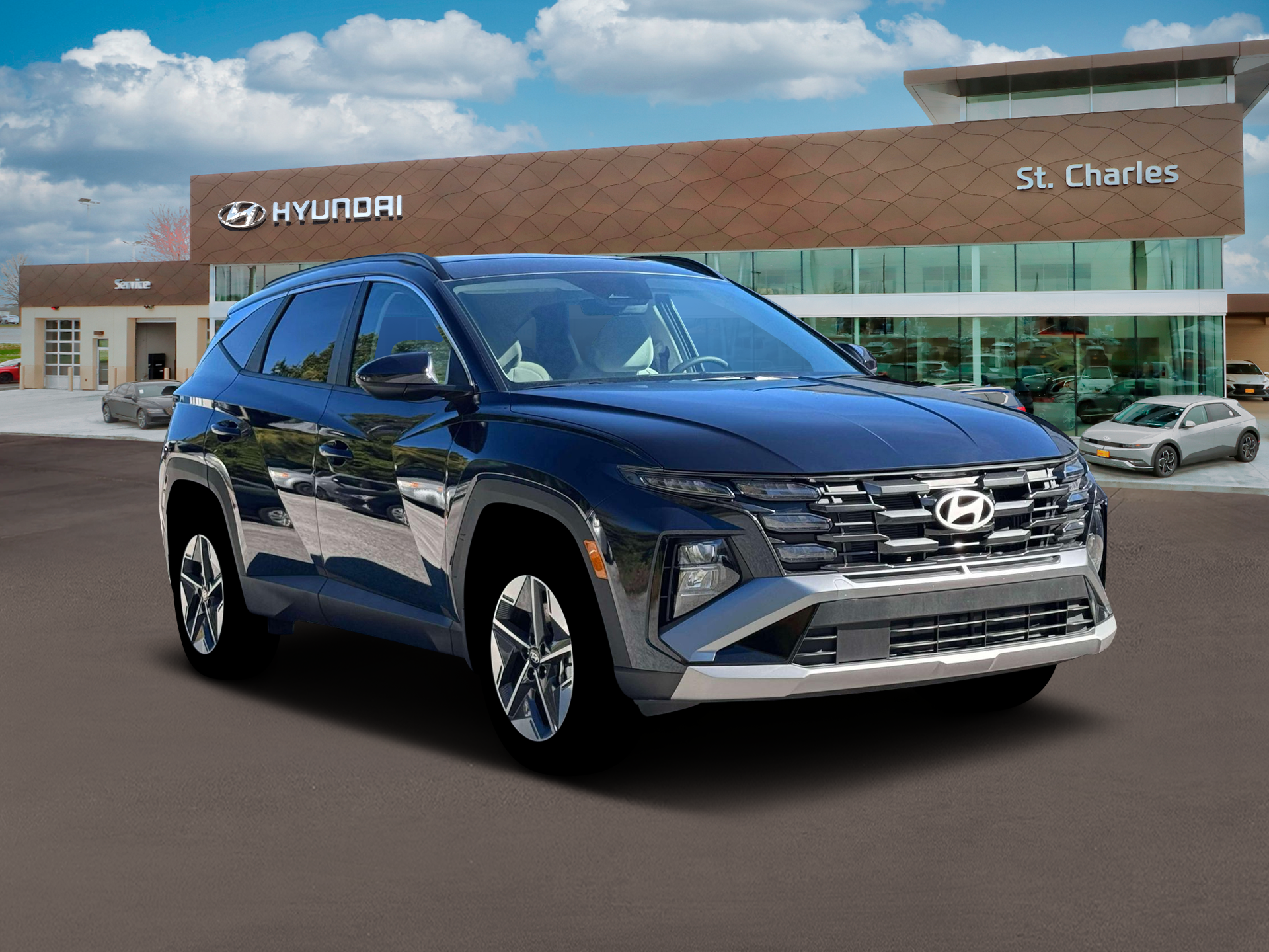 New 2026 Blue Hyundai SEL AWD image 11