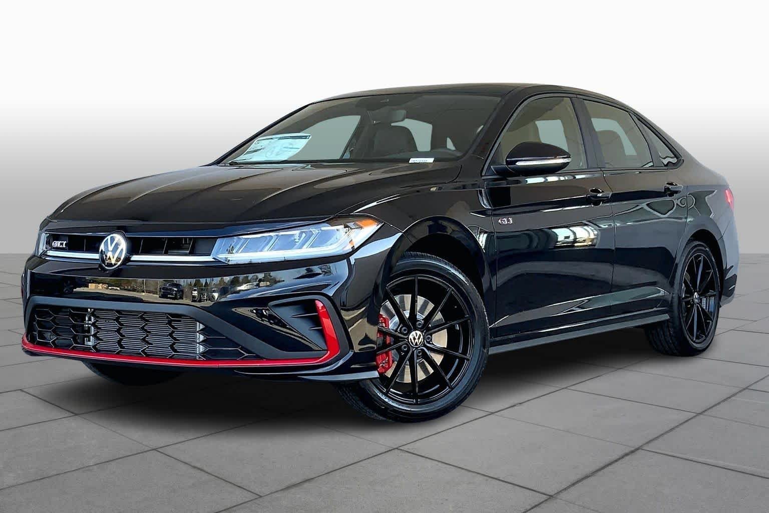 Deep Black Pearl 2026 Volkswagen Jetta GLI Autobahn FWD Sedan Front-Wheel Drive