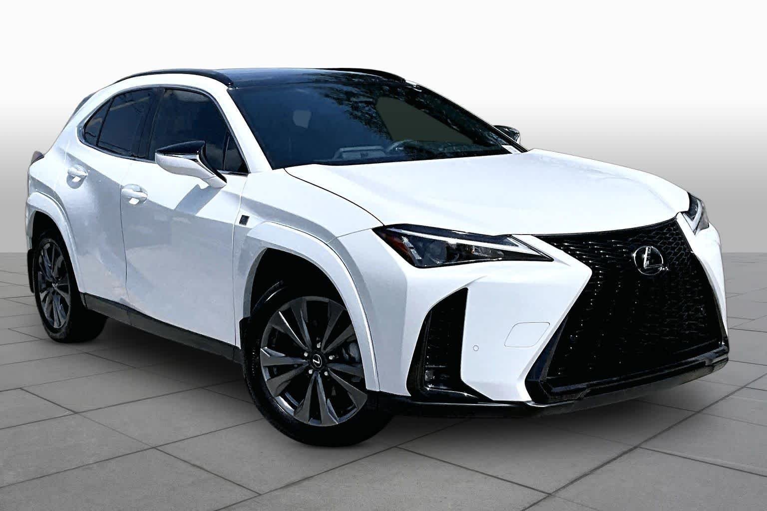 Used 2025 Ultra White with Obsidian Roof Lexus F SPORT Design image 3