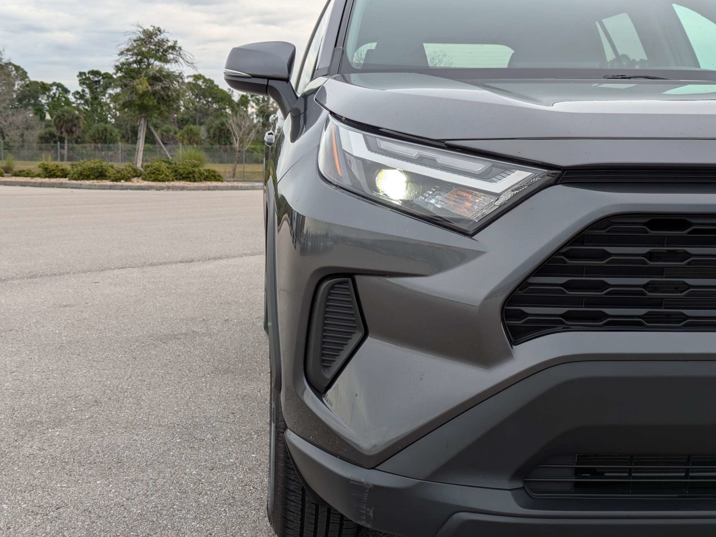 Used 2025 Magnetic Gray Metallic Toyota XLE image 10