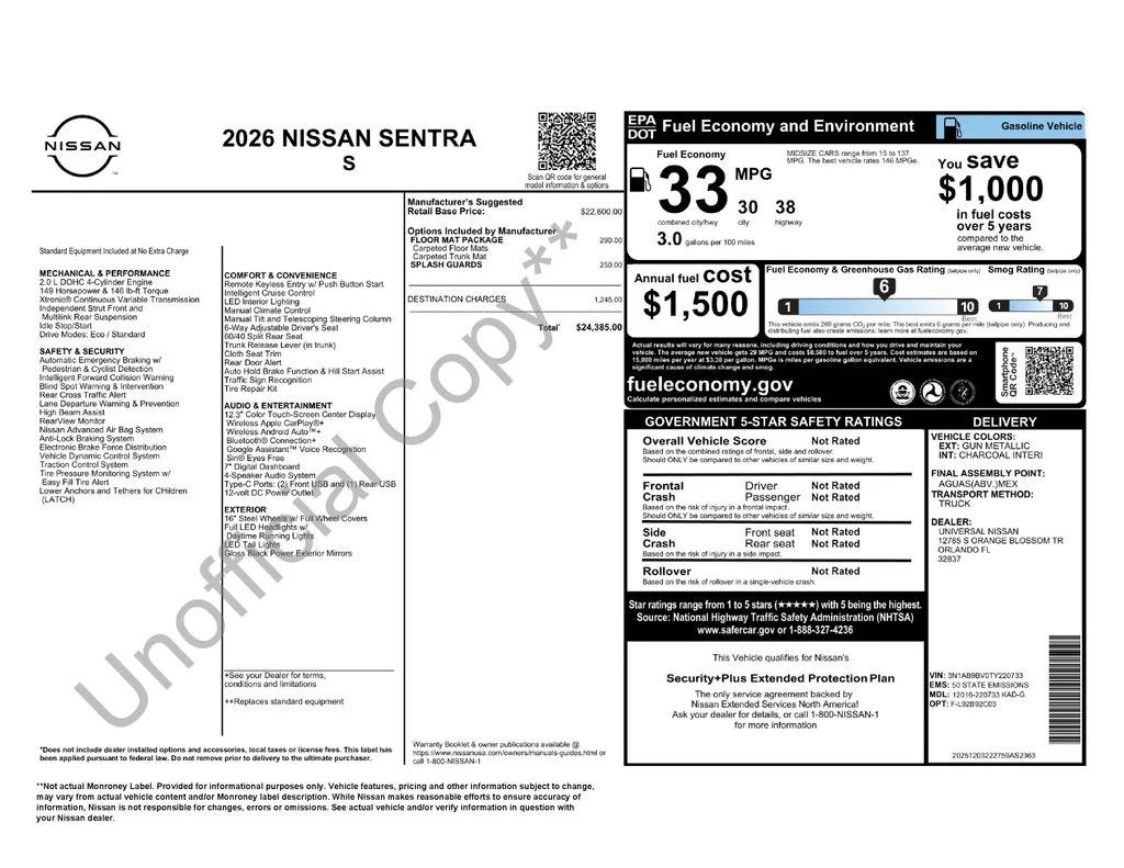 Certified Used 2026 Gray Nissan S image 29