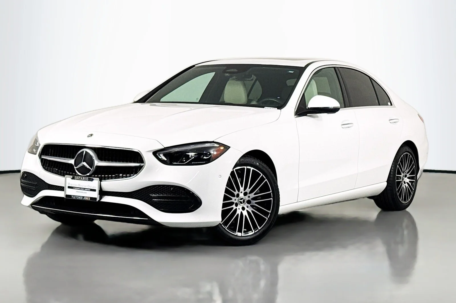Certified Used 2024 Polar White Mercedes-Benz C 300 image 1