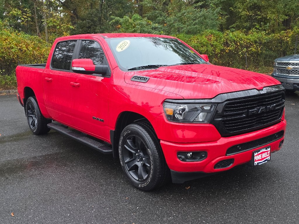 Used 2020 Flame Red Clear Coat Ram Big Horn/Lone Star image 10