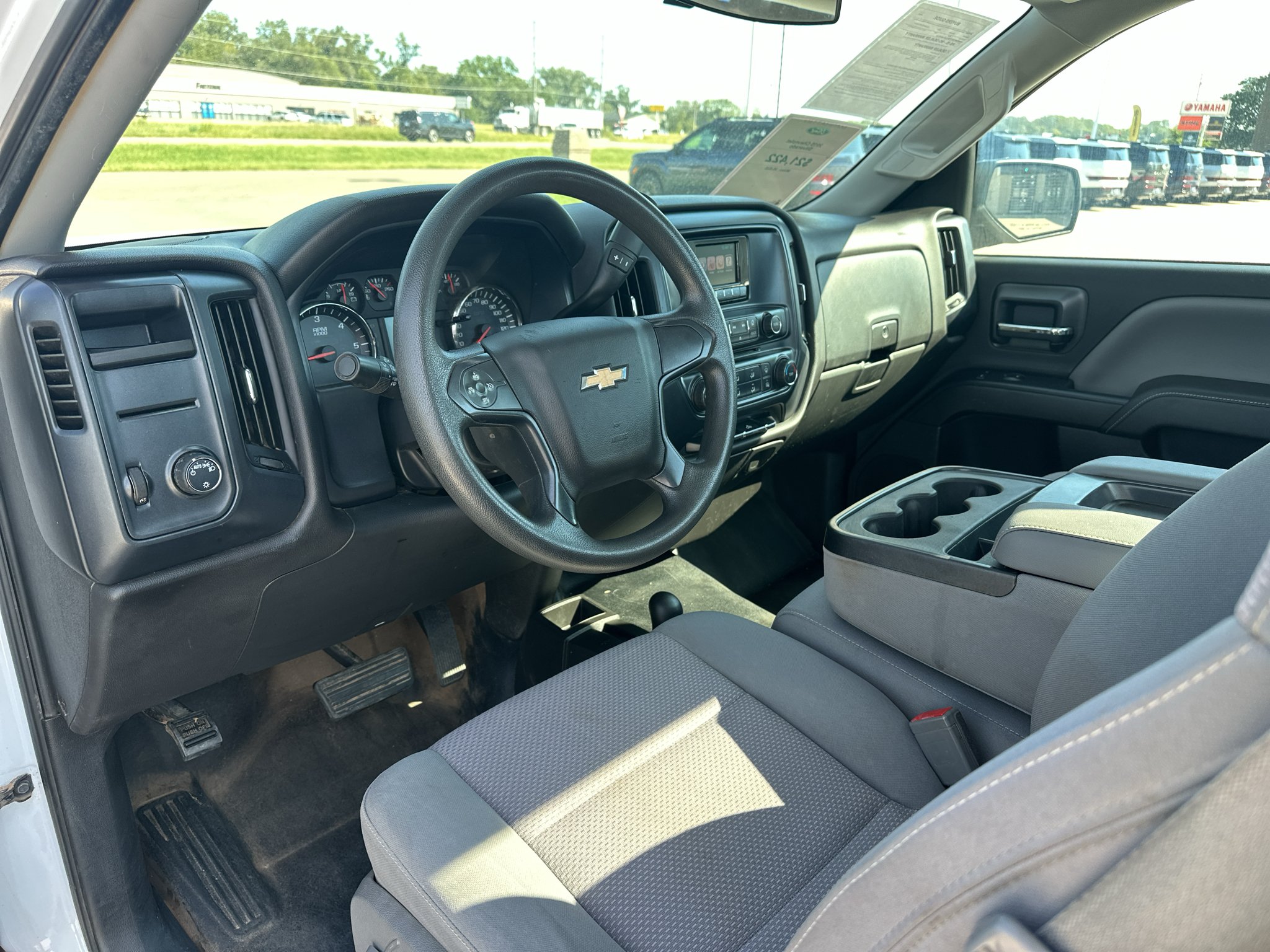 Used 2015 Summit White Chevrolet Work Truck image 2