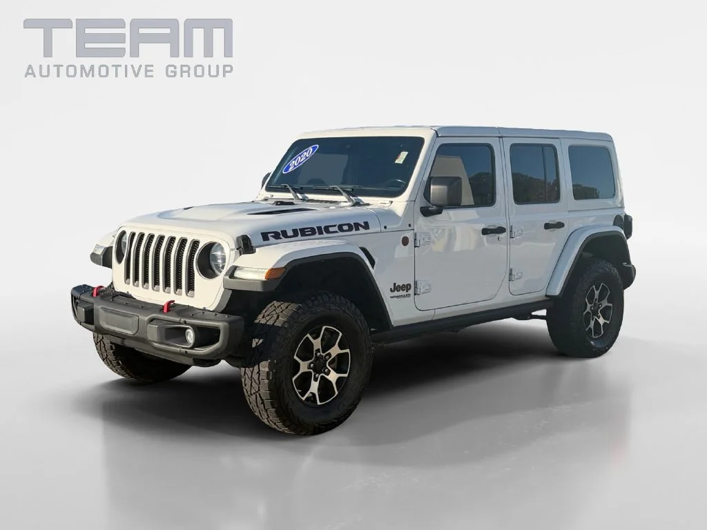 Used 2020 White Jeep Unlimited Rubicon image 3