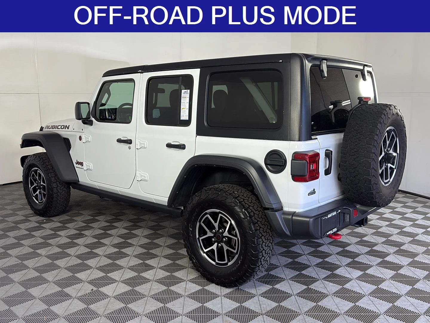 Used 2024 Bright White Clearcoat Jeep Rubicon image 7