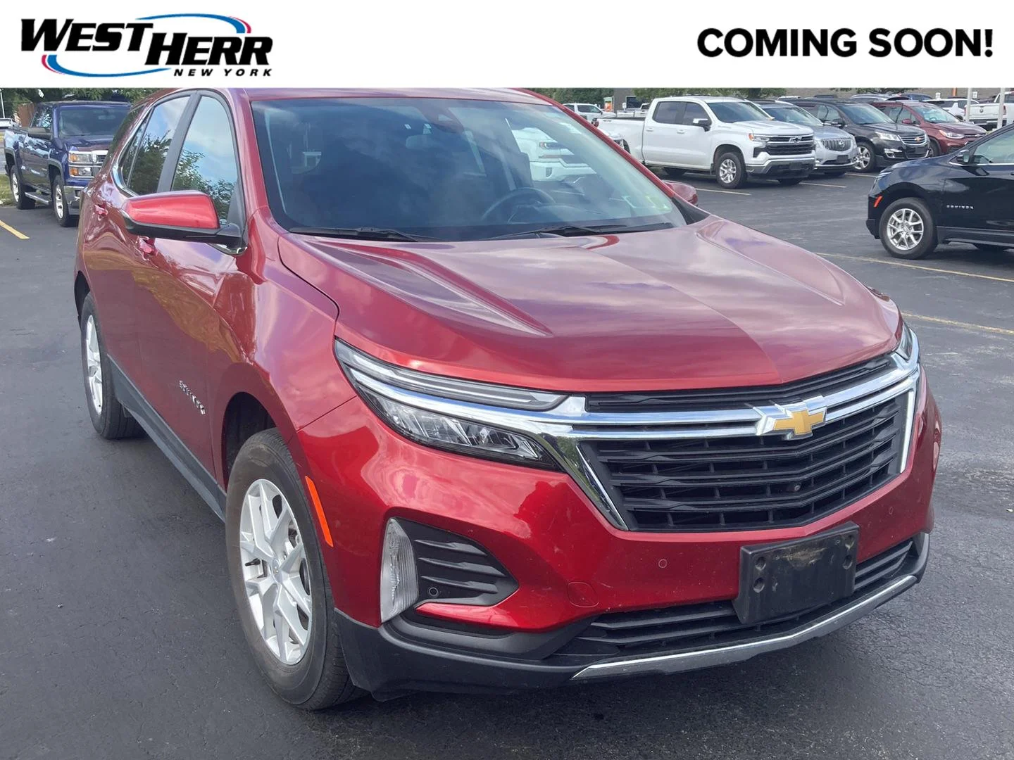 Used 2024 Radiant Red Tintcoat Chevrolet LT image 1