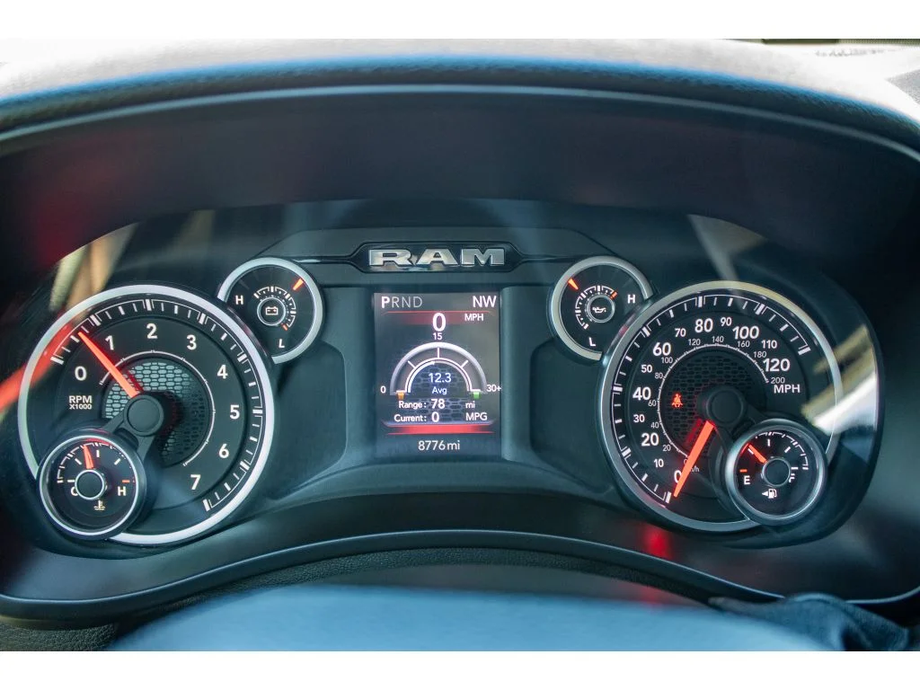 Used 2026 Molten Red Pearlcoat Ram Tradesman image 35