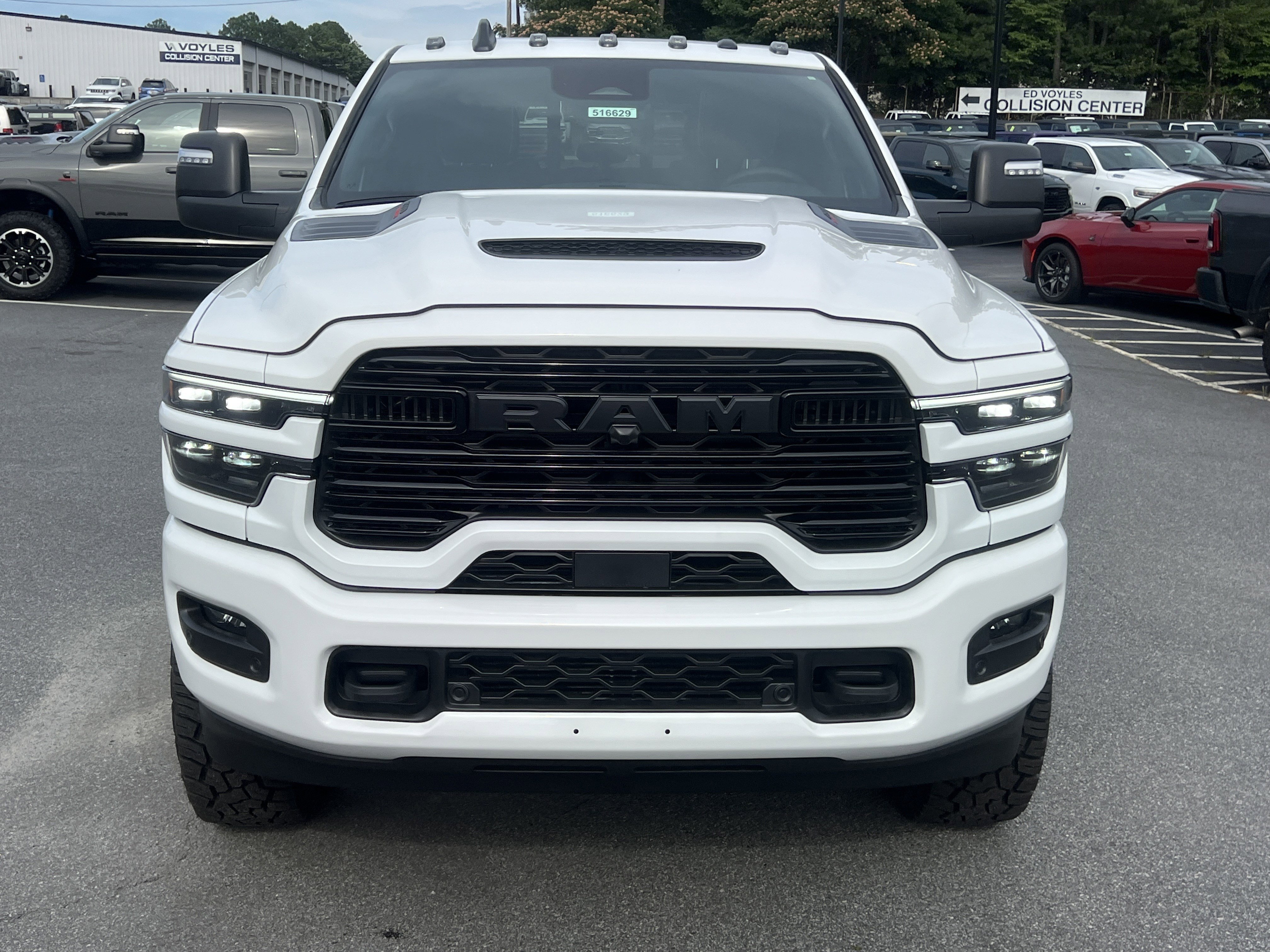 New 2026 Bright White Clearcoat Ram Laramie image 2