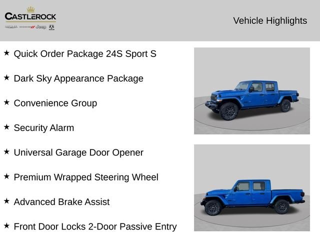 New 2026 Hydro Blue Pearl-Coat Exterior Paint Jeep Sport S image 2