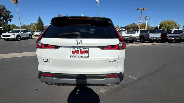 New 2027 Platinum White Pearl Honda Sport-L Hybrid AWD image 5
