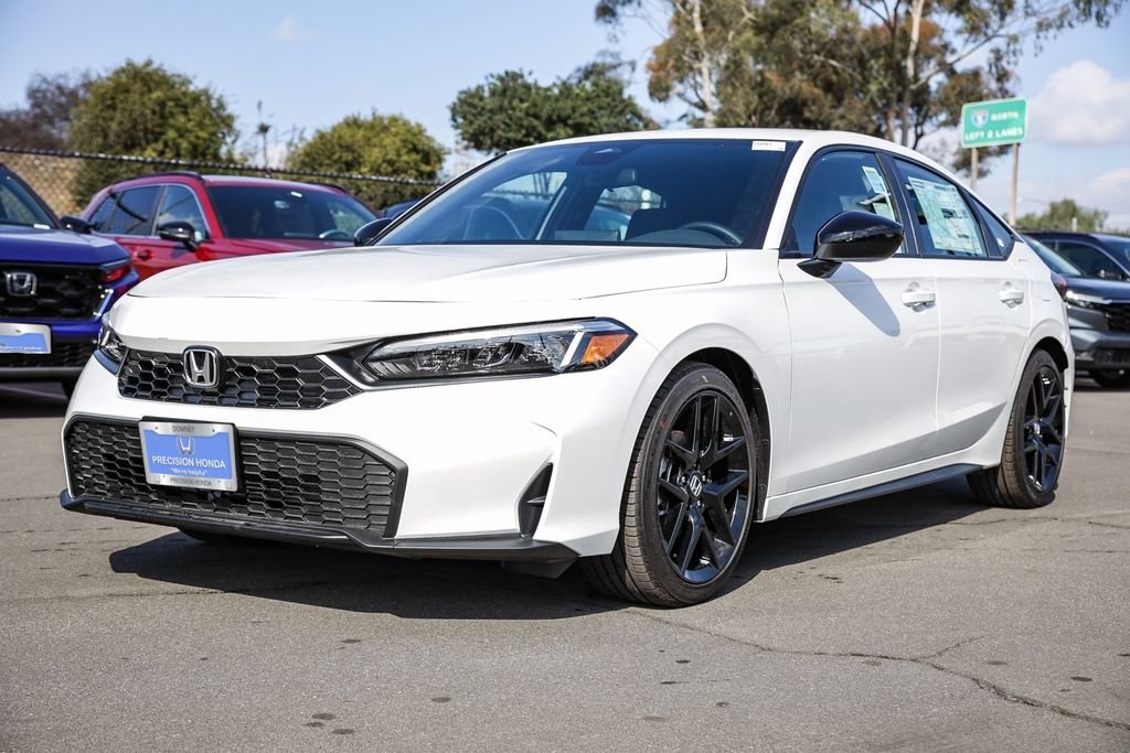 New 2026 Platinum White Pearl Honda Sport image 6