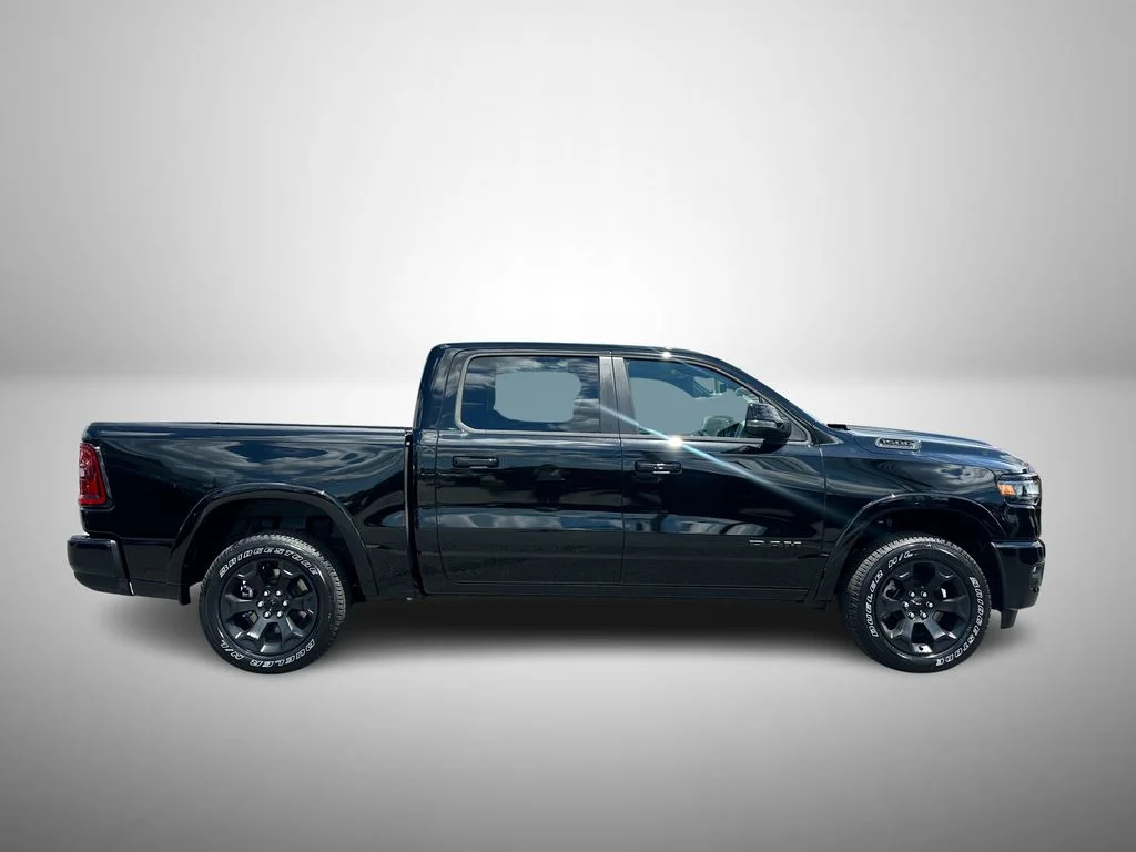 New 2026 Diamond Black Crystal Pearl-Coat Exterior Paint RAM Big Horn/Lone Star image 5