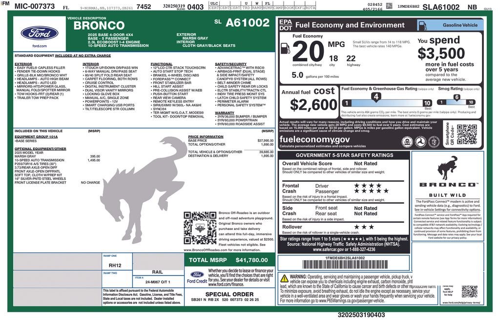 Used 2025 Gray Ford Base image 10
