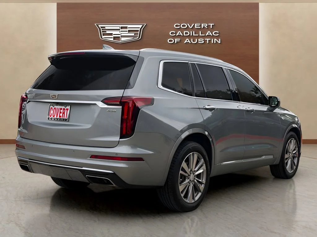 Used 2023 Argent Silver Metallic Cadillac Premium Luxury image 4