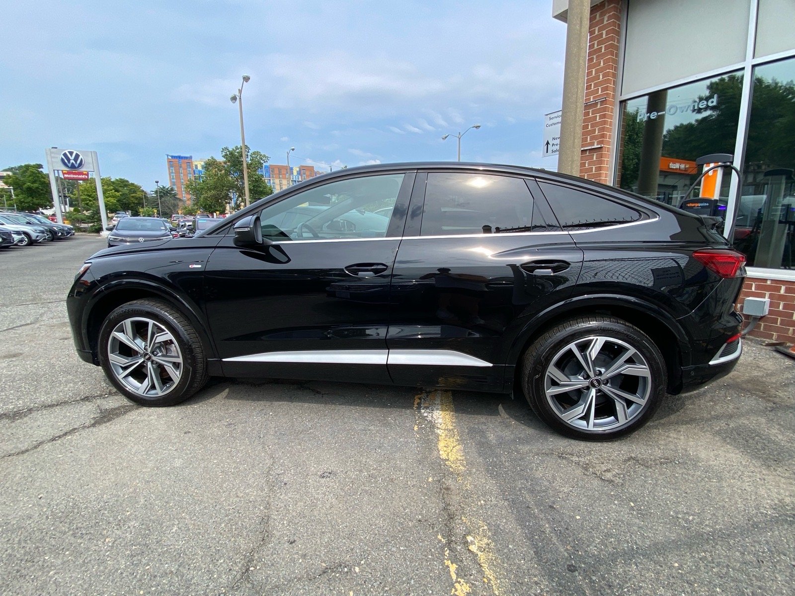 Used 2023 Audi Q4 Sportback e-tron Premium Plus with VIN WA132BFZ4PP023186 for sale in Alexandria, VA