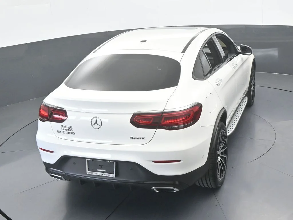 Used 2022 Diamond White Mercedes-Benz GLC 300 Coupe image 63