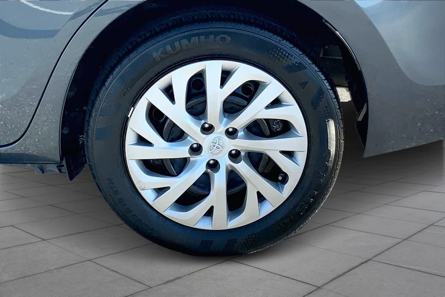 Used 2017 Slate Metallic Toyota LE image 11
