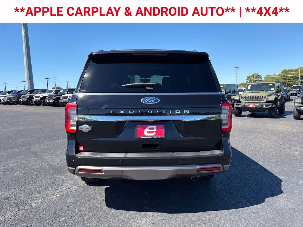Used 2022 Agate Black Metallic Ford King Ranch image 7
