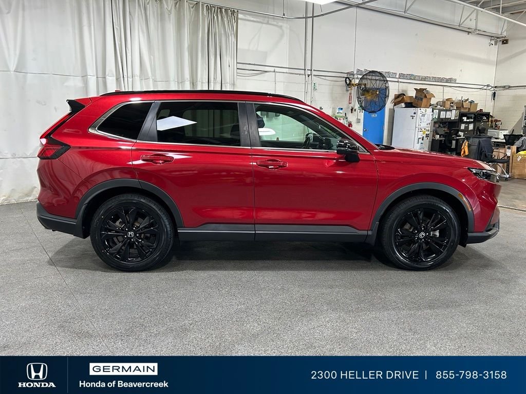 Certified Used 2023 Radiant Red Metallic Honda HYBRID AWD SP TRG image 9
