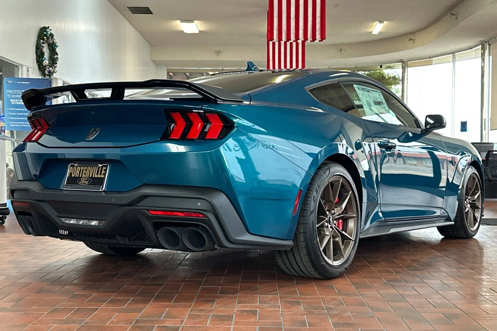 New 2026 Adriatic Blue Metallic Ford Dark Horse® Premium image 4