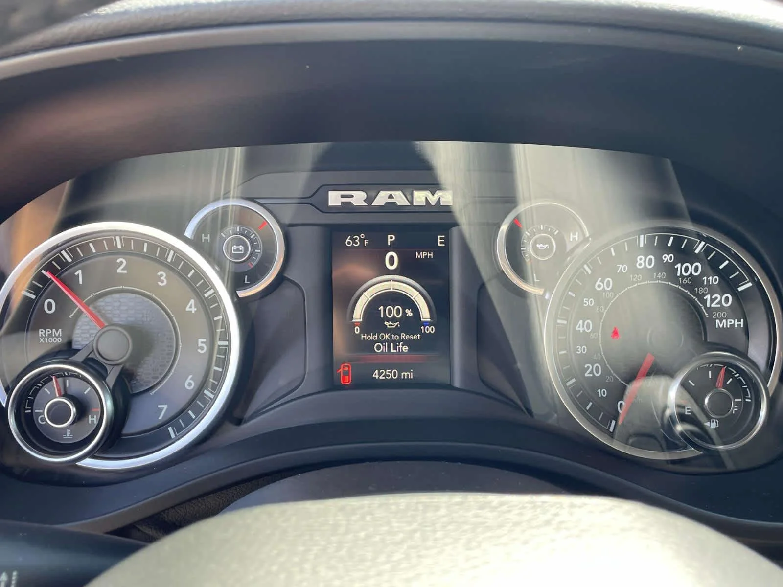 Used 2021 Delmonico Red Pearlcoat Ram Big Horn image 3