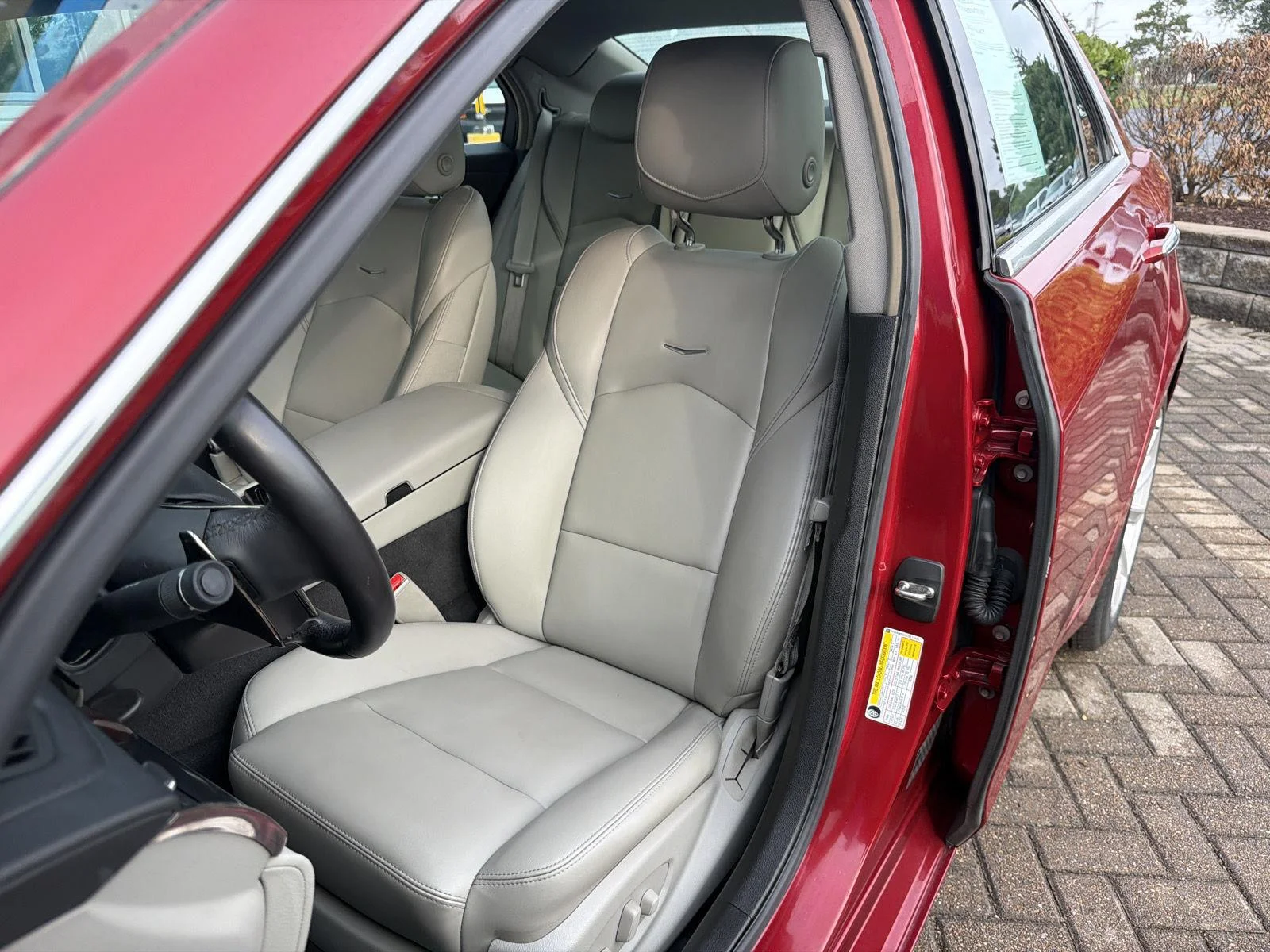 Used 2018 Red Obsession Tintcoat Cadillac AWD image 16