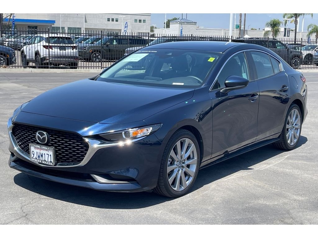 Certified Used 2023 Deep Crystal Blue Mica Mazda Select image 2