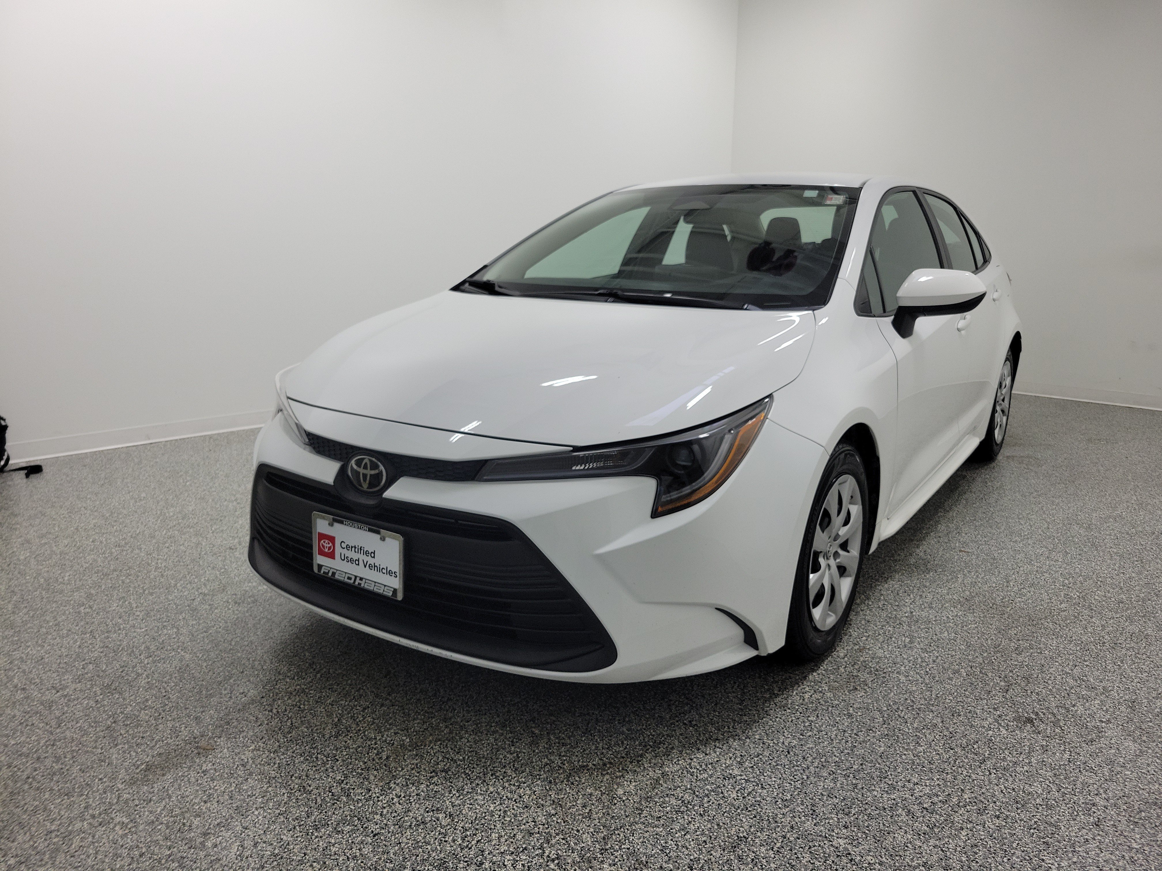 Certified Used 2024 White Toyota LE image 2