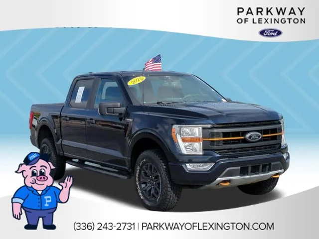 Used 2022 Blue Ford Tremor image 7